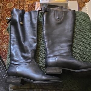 Sam Edelman Black Leather Boots